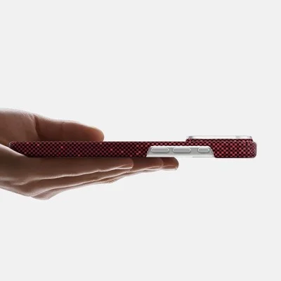 Iphone 17 pro max bulletproof magsafe case by mocol - Red